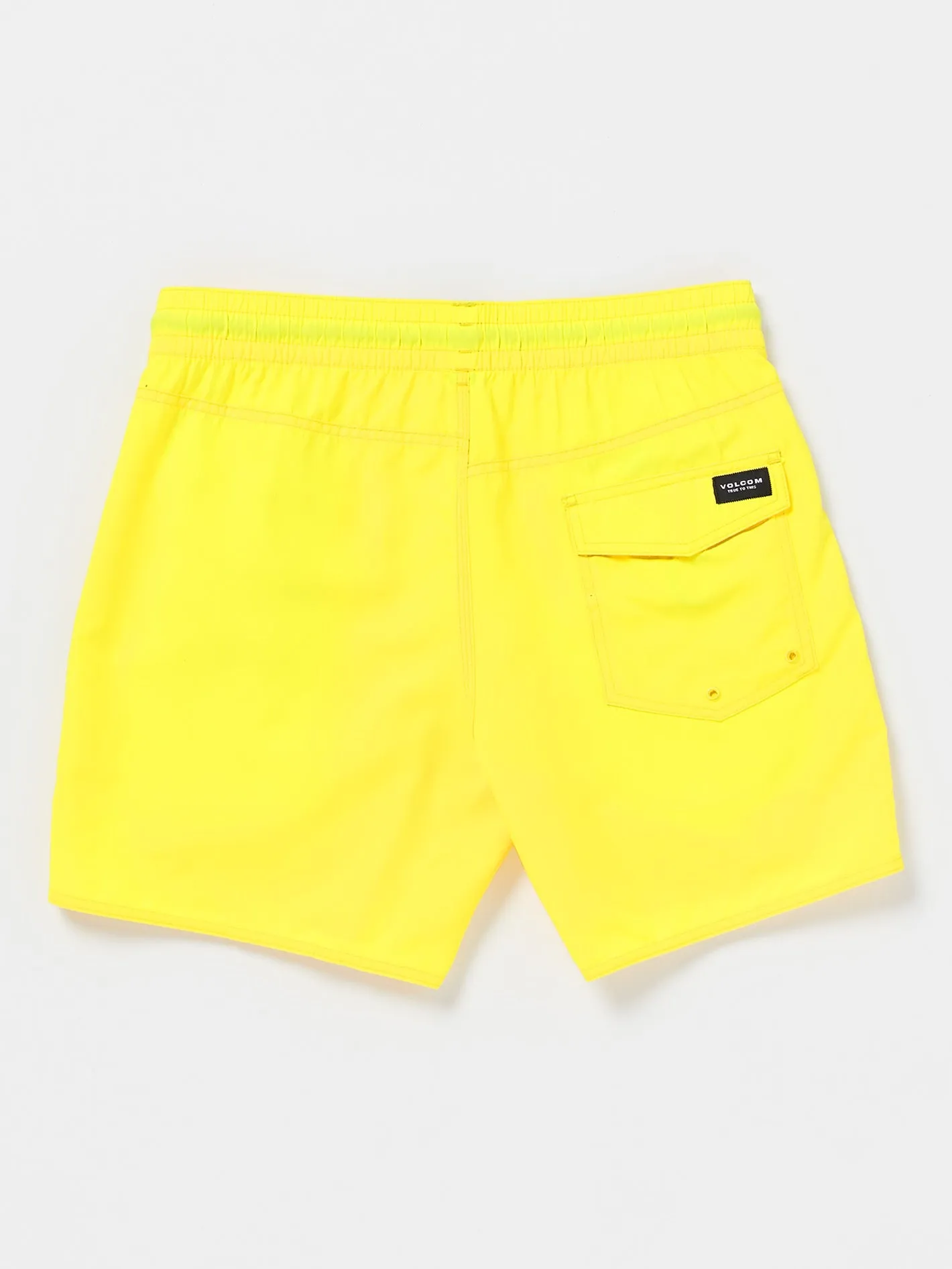 Lido Solid Trunks - Blazing Yellow