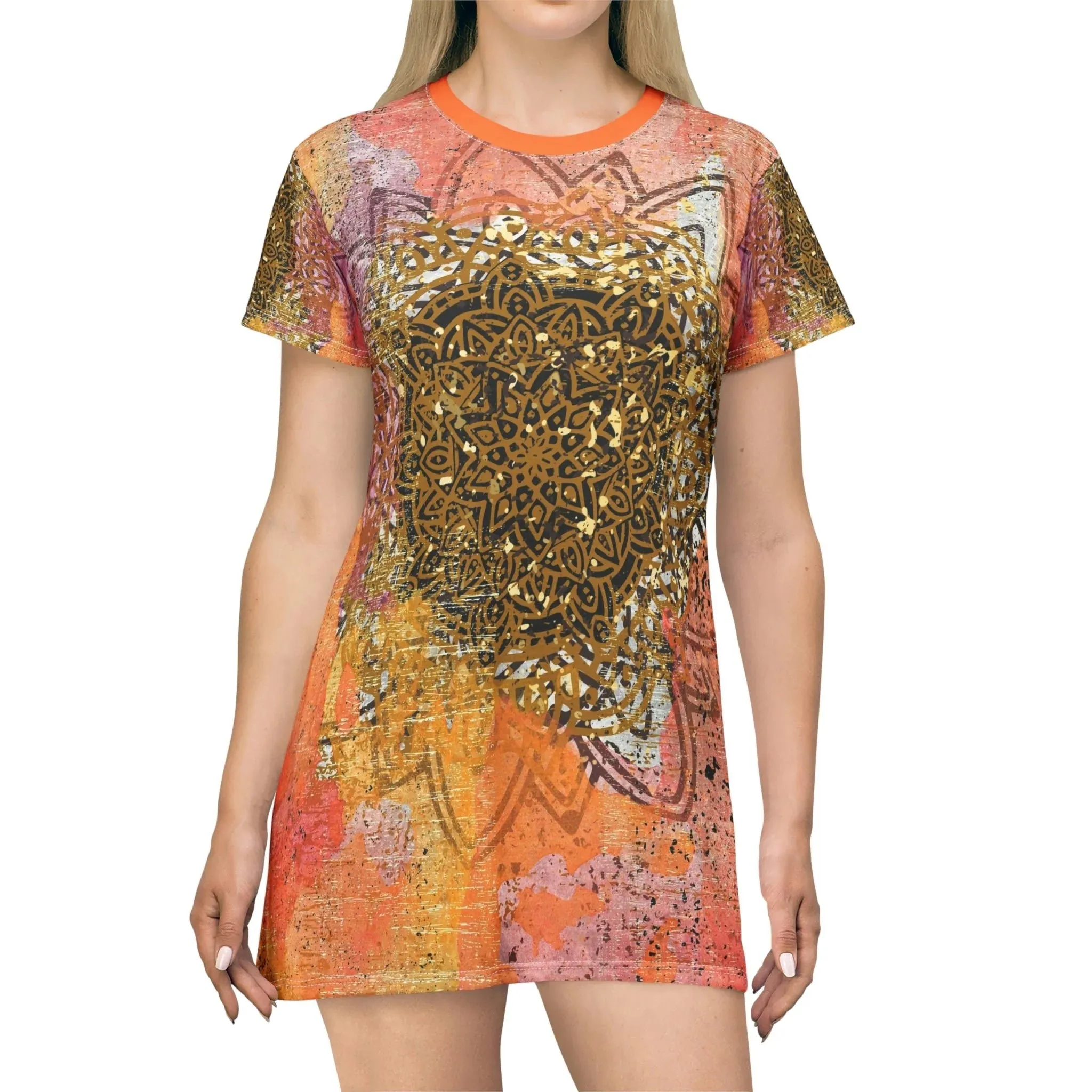 MANDALA T-Shirt Dress