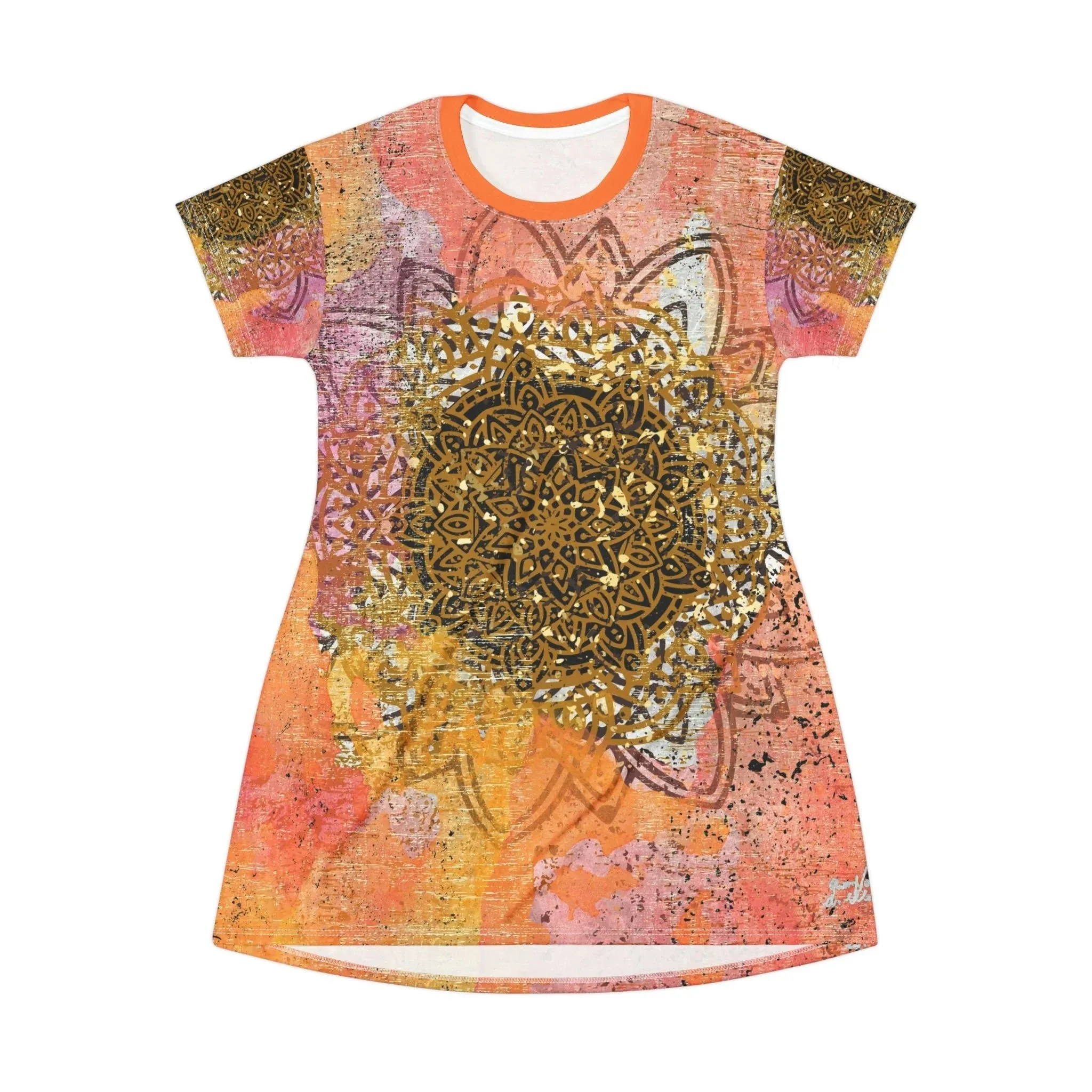 MANDALA T-Shirt Dress