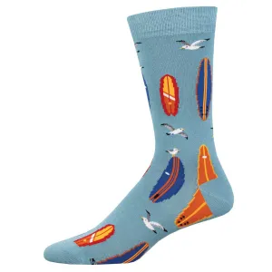 Men's Bamboo Ride The Wave Socks