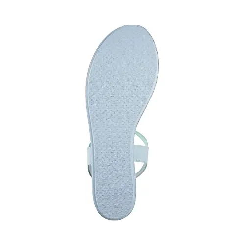 Metro Womens Synthetic Light Blue Sandals