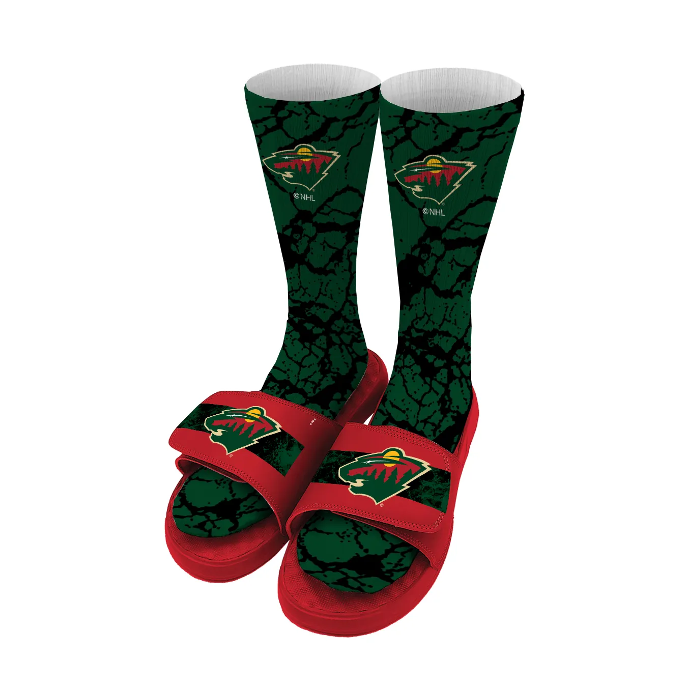 Minnesota Wild Distressed Sock Bundle