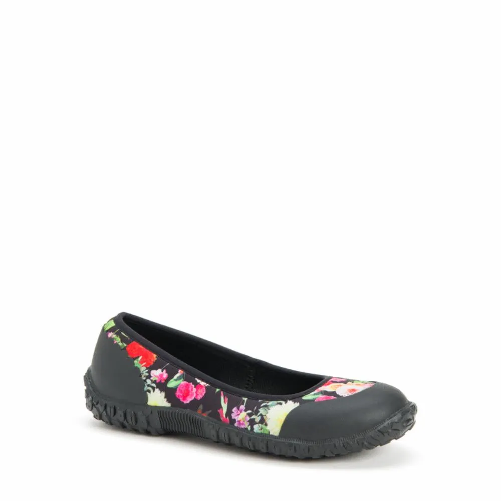 Muck Footwear Women MUCKSTER II FLAT NIGHTFLORALPRINT