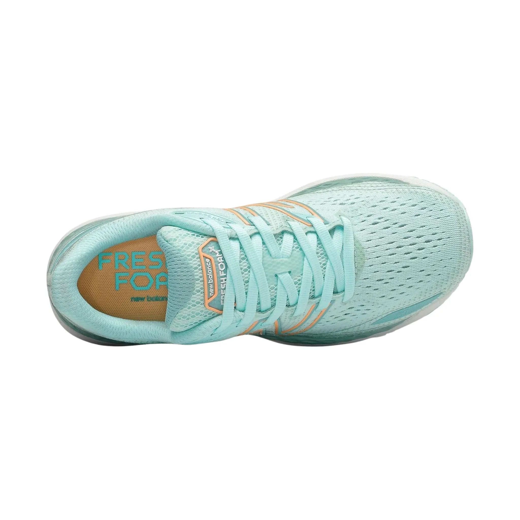 New Balance Women's Fresh Foam X 860v12 Running Shoes - Blue/Light Mango - ONLINE STORE CREDIT/EXCHANGE ONLY