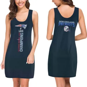 New England Patriots Dress| Super Bowl LIII Champions Vest Dresses