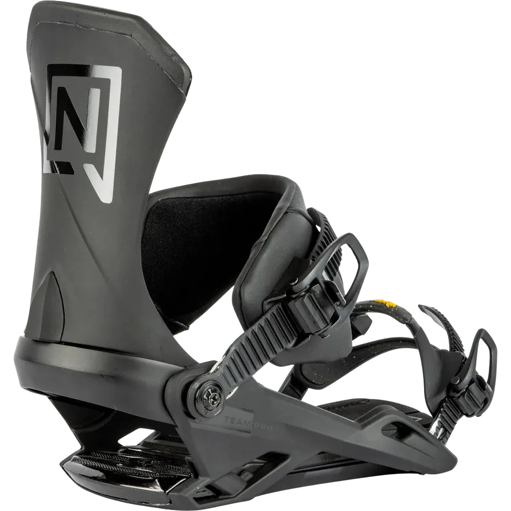 Nitro Team Pro Snowboard Bindings - Pro Ultra Black - 2024