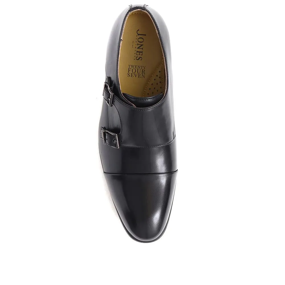 Northampton Leather Monk Shoes - NORTHAMPTON / 323 639