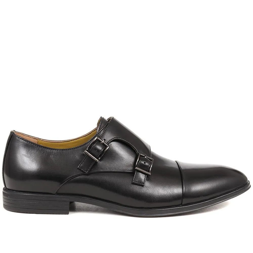 Northampton Leather Monk Shoes - NORTHAMPTON / 323 639