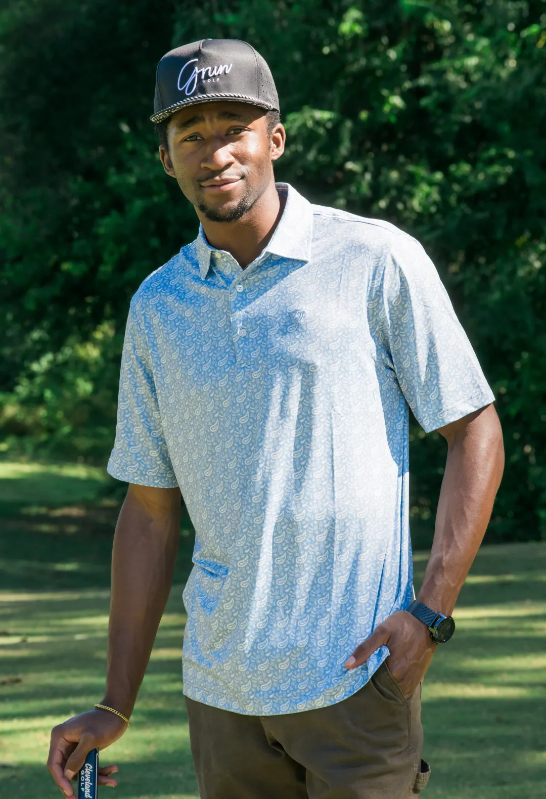 Ocean Blue Polo