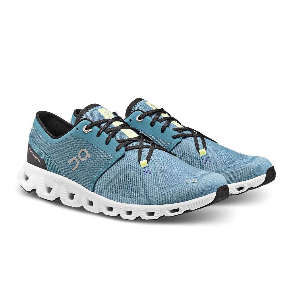 On Running Men's Cloud X 3 - Pewter/White