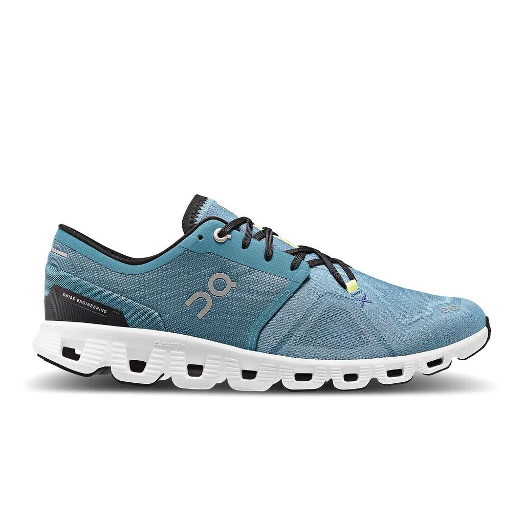 On Running Men's Cloud X 3 - Pewter/White