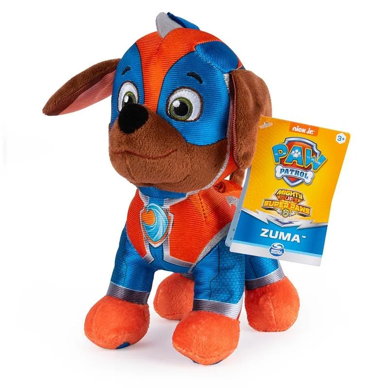 Paw Patrol 8-Inch Mighty Pups Super PAWs Zuma Plush