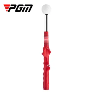 PGM HGB022 Golf Retractable Swing Practice Stick Indoor Golf Sound Assistant Practitioner(Red)