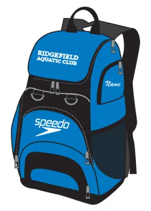 Ridgefield Aquatic Club - SPEEDO Large Teamster Backpack - 35L