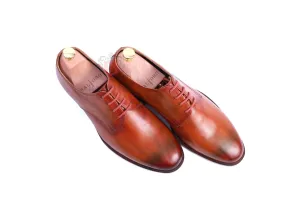 Sandro - Chestnut Derby Shoes