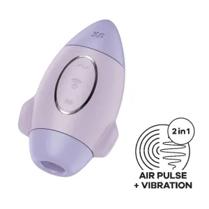 Satisfyer Mission Control Air Pulse Clitoral Vibrator