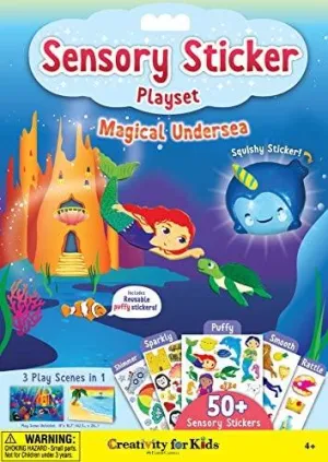 Sensory Sticker Playset - Magical Undersea