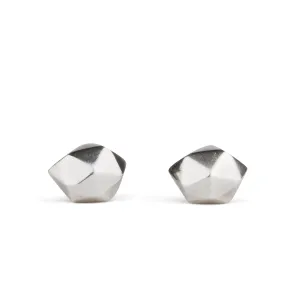 Silver Tiny Fragment Stud Earrings