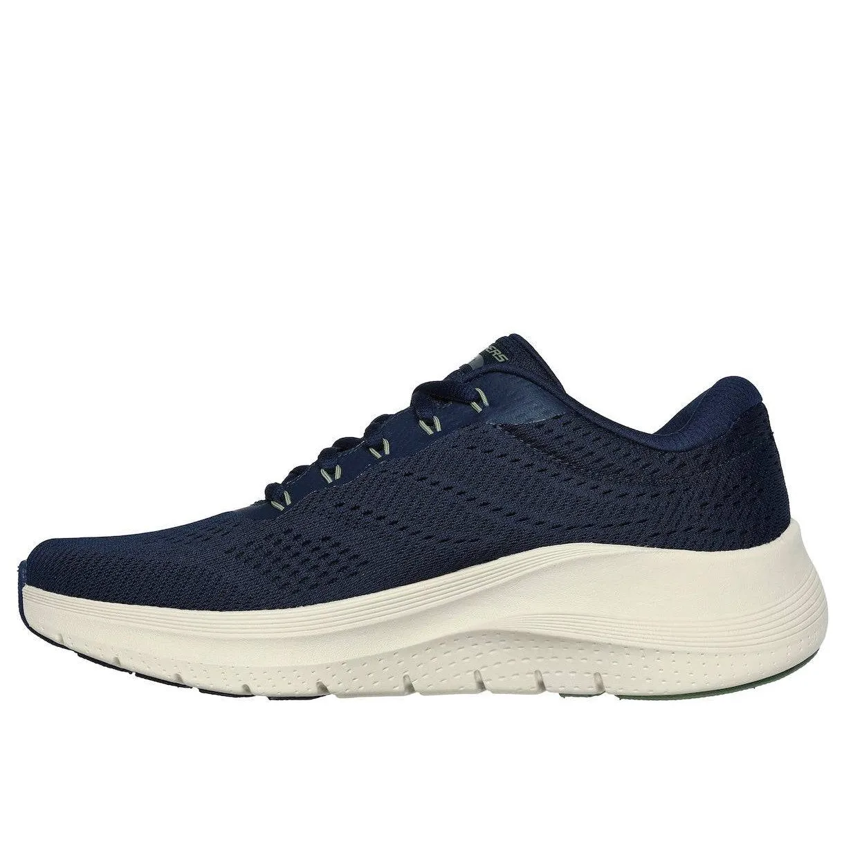 Skechers 232700 Arch Fit 2.0 Mens Navy Textile Vegan Lace Up Trainers