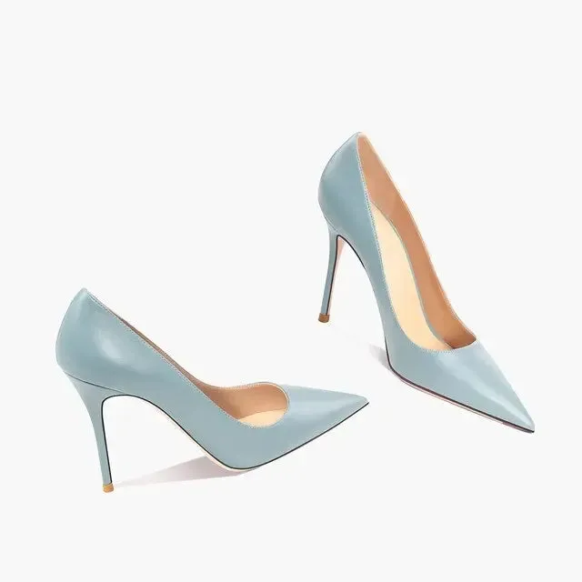 Tabitha Matt Baby Blue Heels