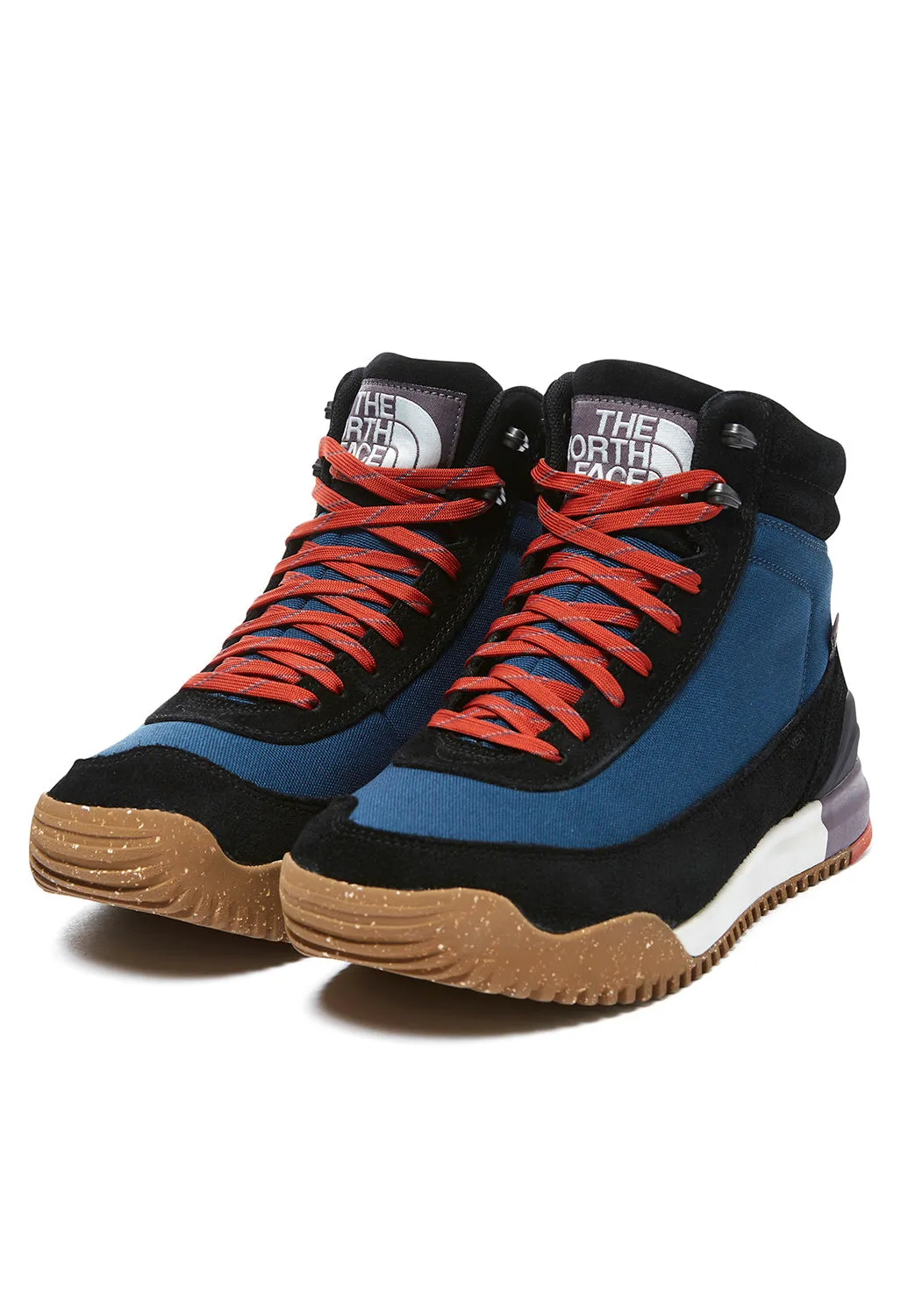 The North Face Back-to-Berkeley III Textile Men's Waterproof Boots - Monterey Blue/TNF Black