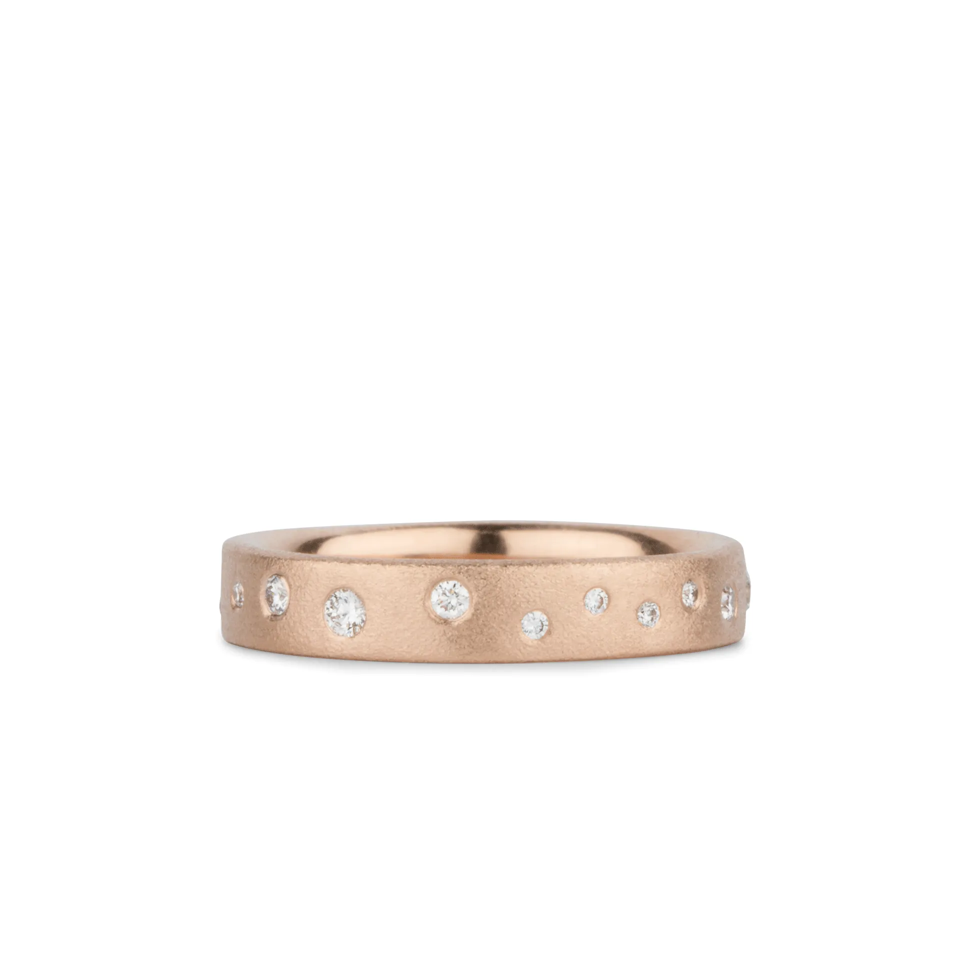 Tioga Gold and Scattered Diamond Band