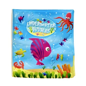 Toy Park Squeaky Baby Bath Book/Underwater Bubbles for Kids