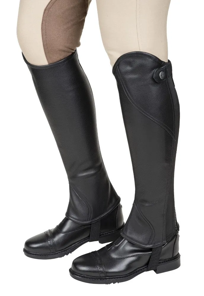 TuffRider Ladies Belmont Plus Leather Half Chaps