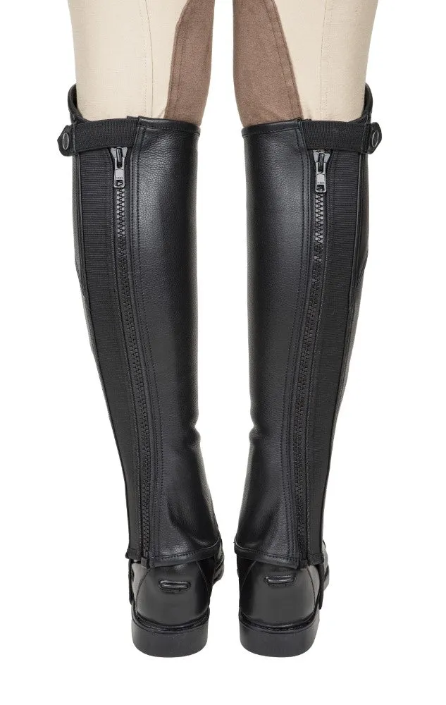 TuffRider Ladies Belmont Plus Leather Half Chaps