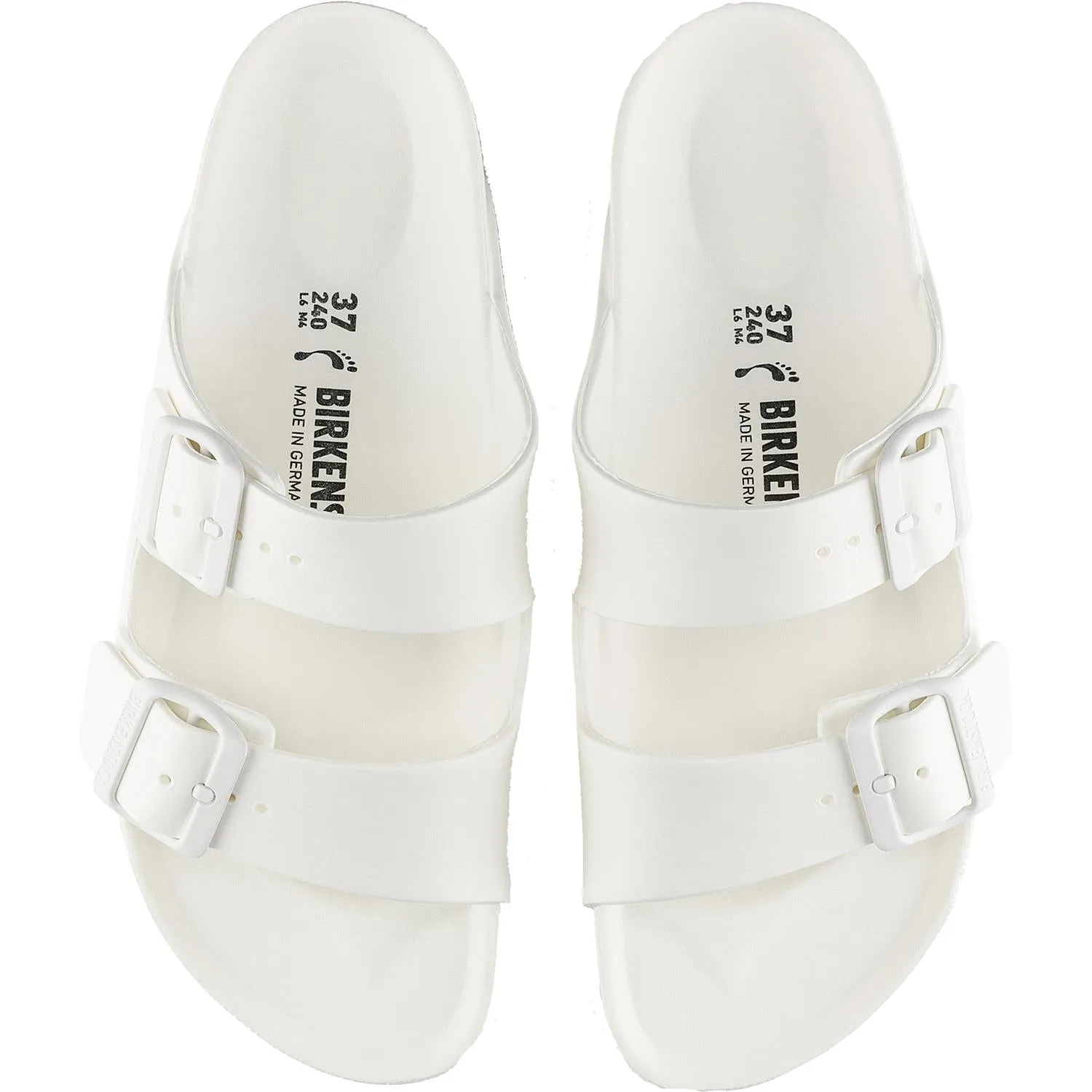 Unisex Birkenstock Arizona Essentials White EVA Synthetic