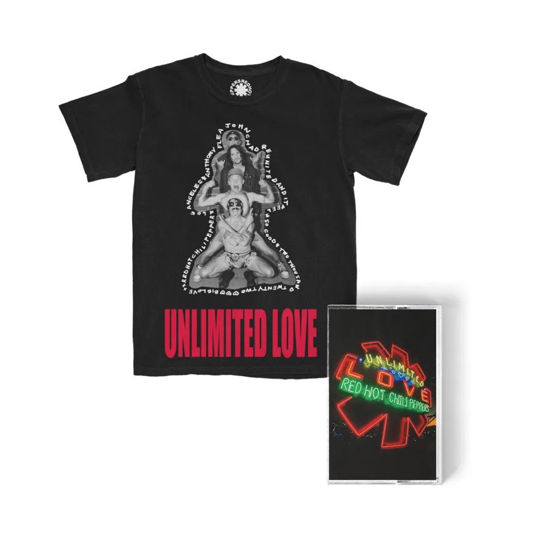 Unlimited Love Cassette   T-Shirt Bundle