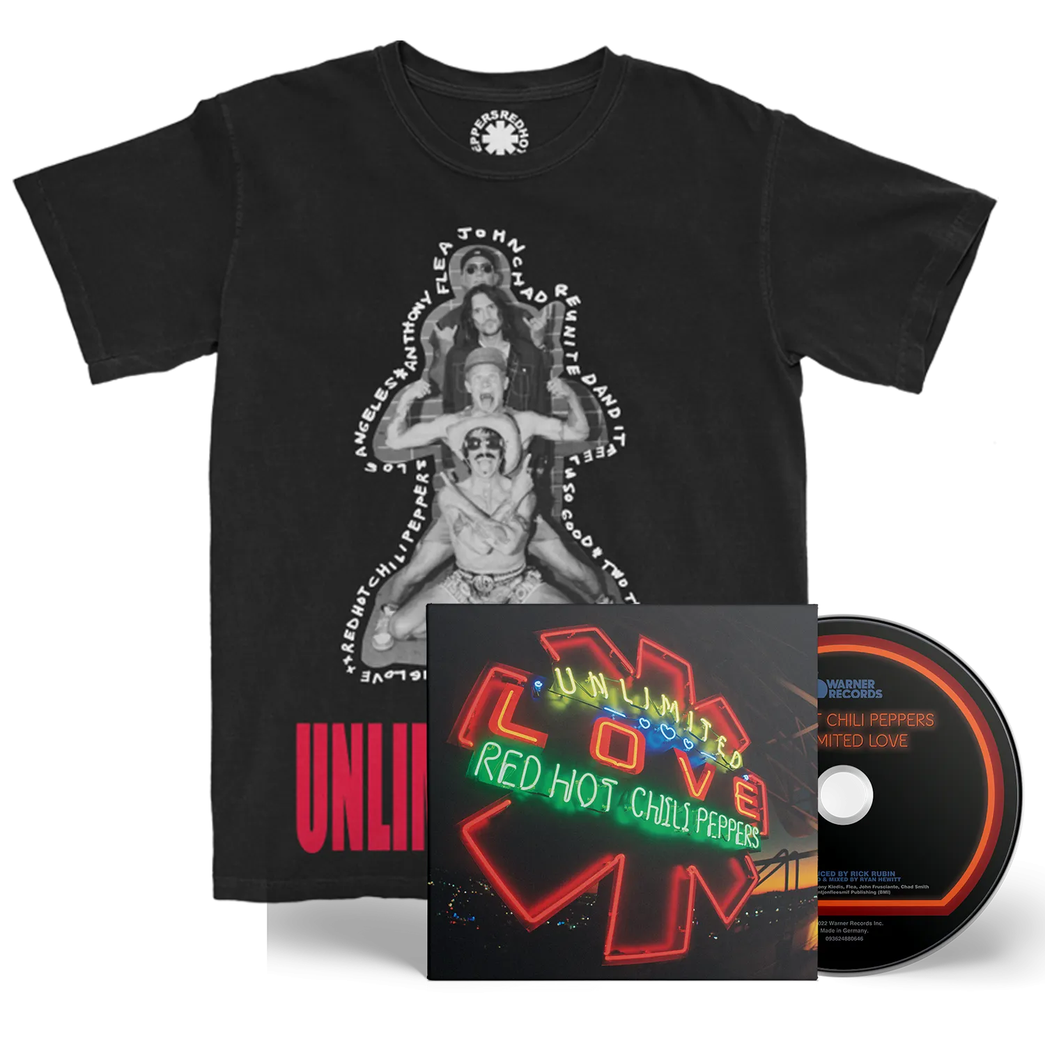 Unlimited Love CD   T-Shirt Bundle