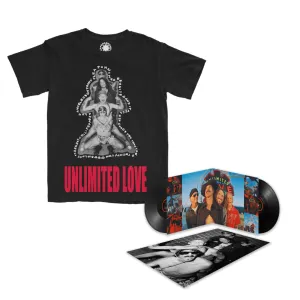 Unlimited Love Deluxe Vinyl   T-Shirt Bundle