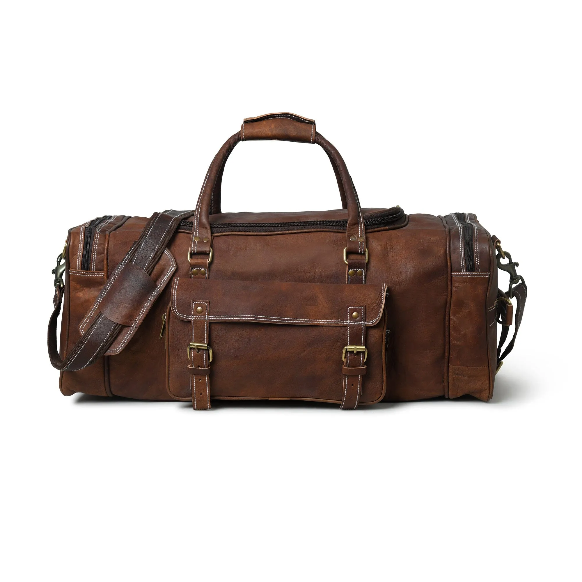 Walker Leather Weekender Bag