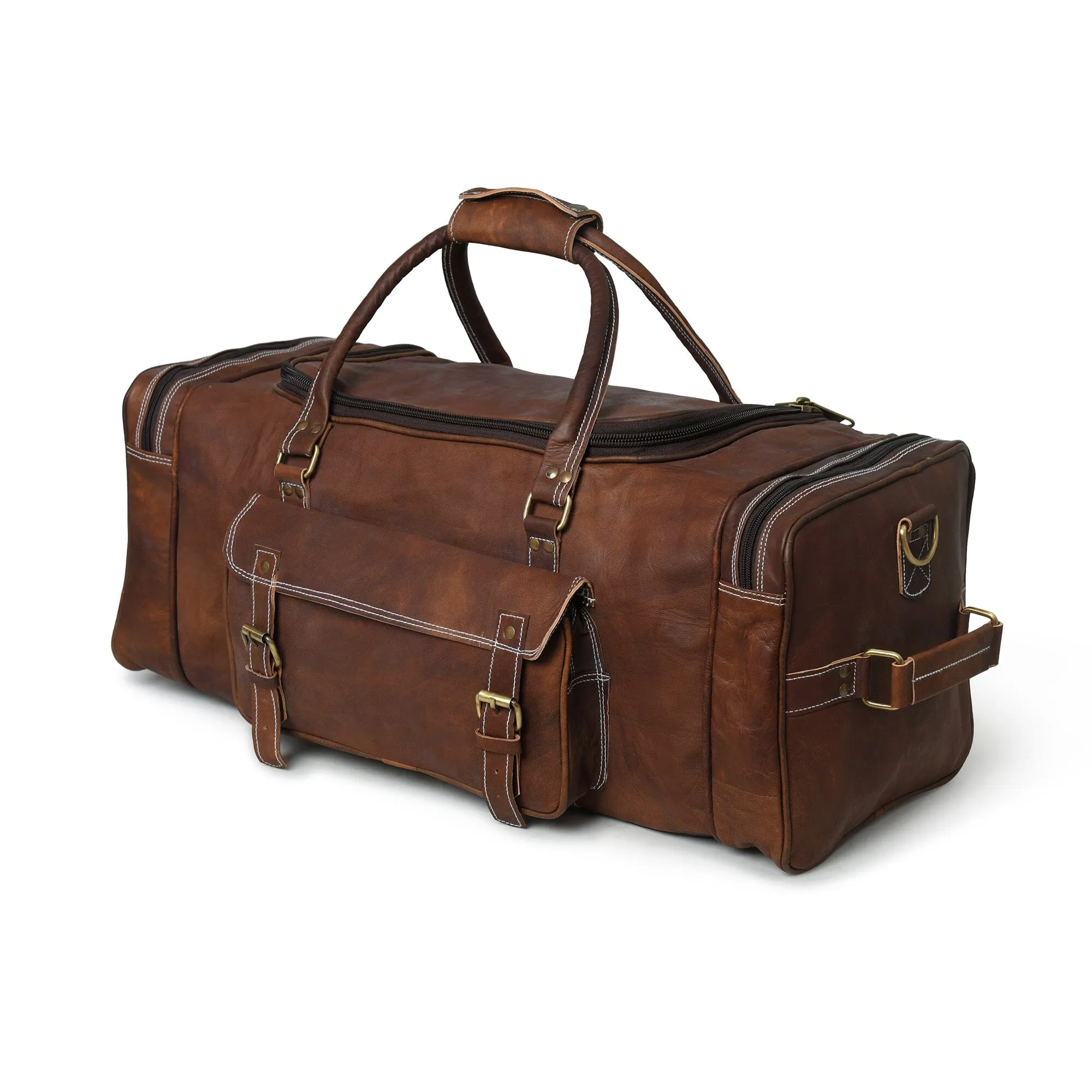 Walker Leather Weekender Bag