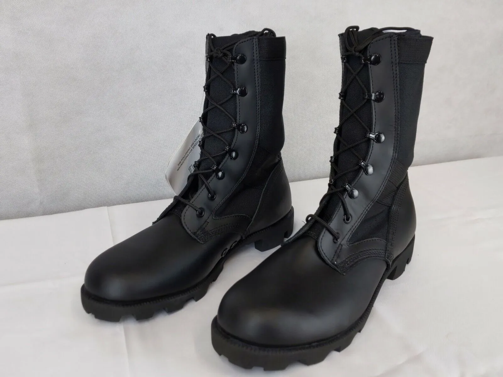 Wellco Peruana Jungle Black Combat Boots