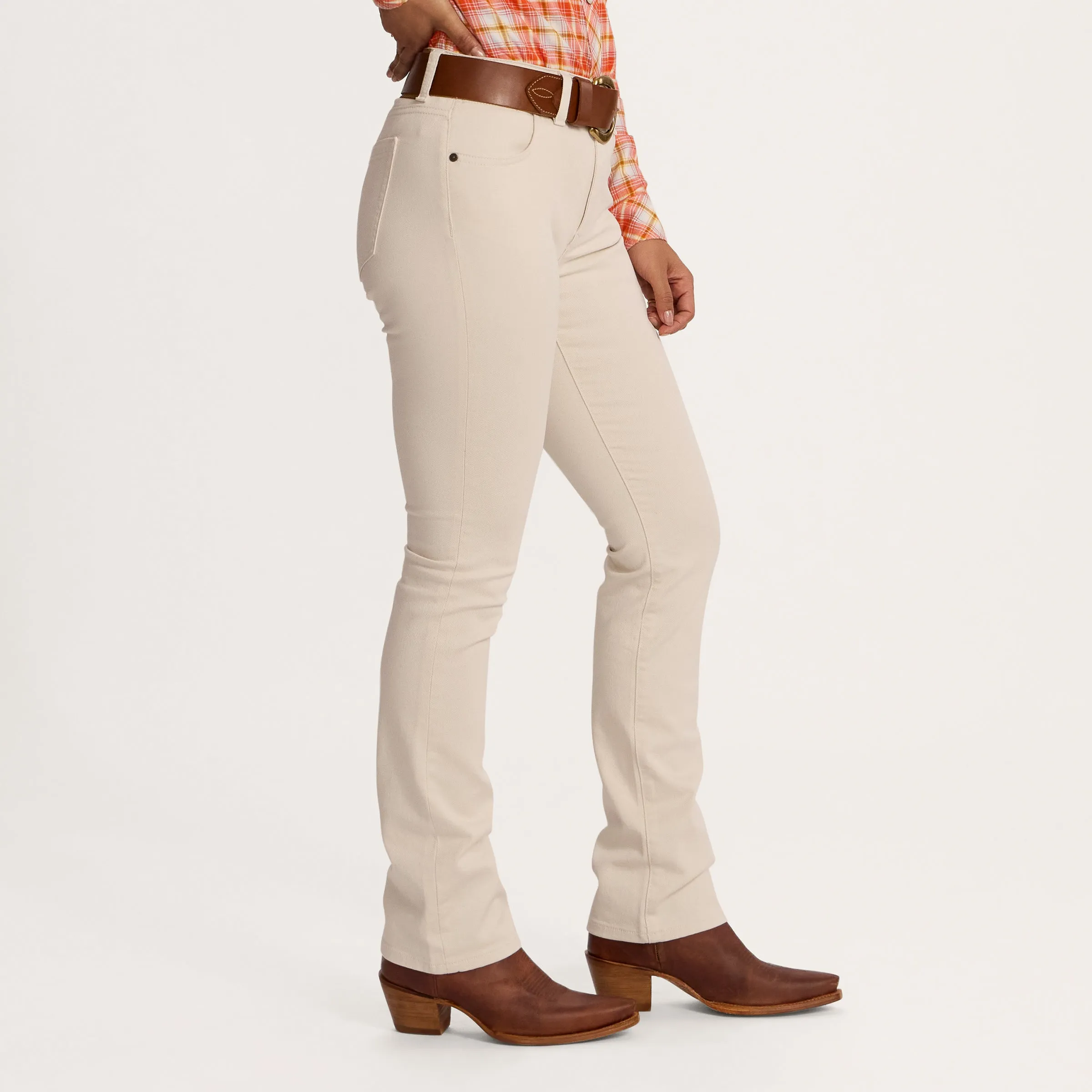 Women's High-Rise Straight Jeans