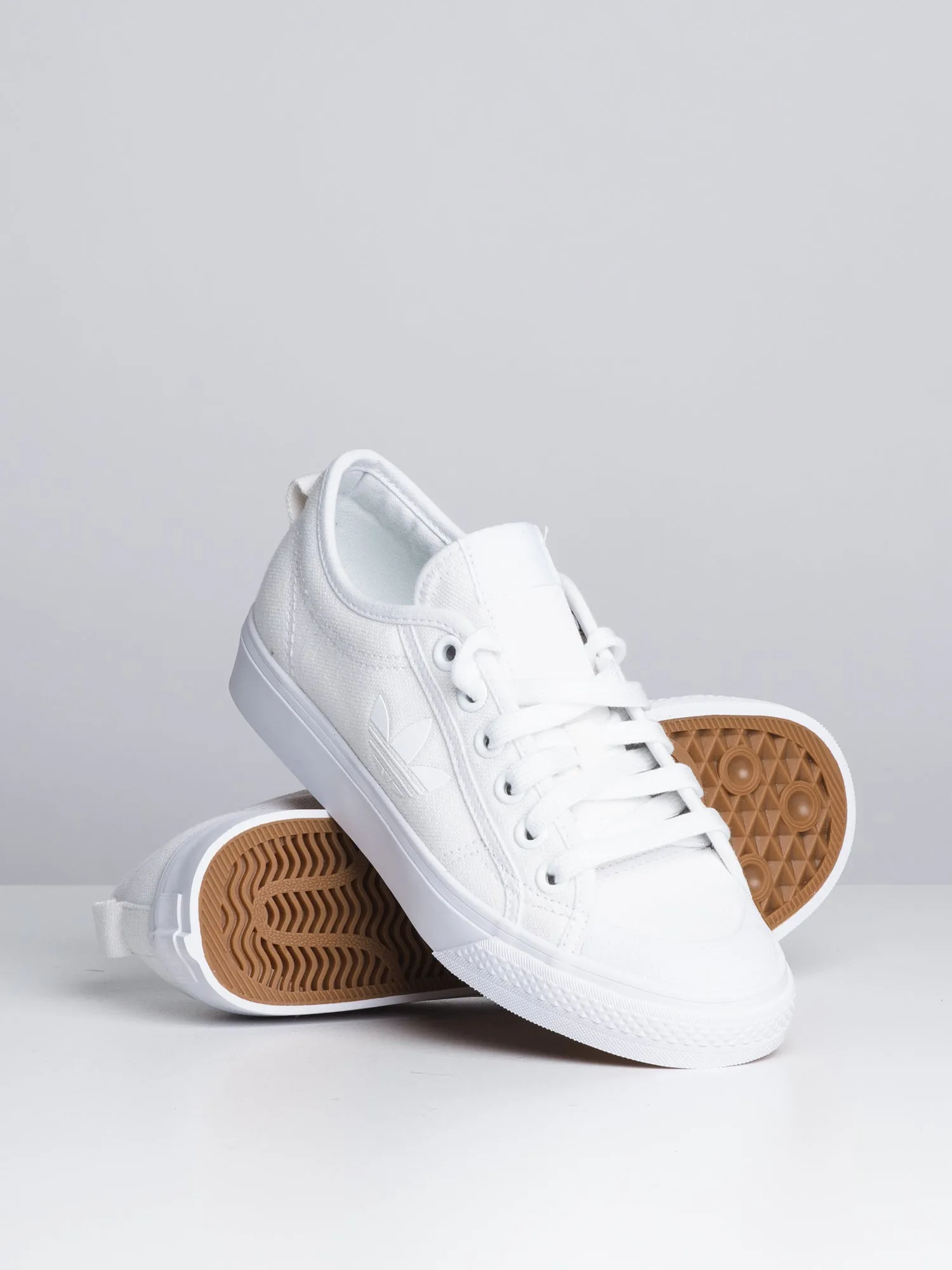 WOMENS NIZZA TREFOIL - WHITE - CLEARANCE