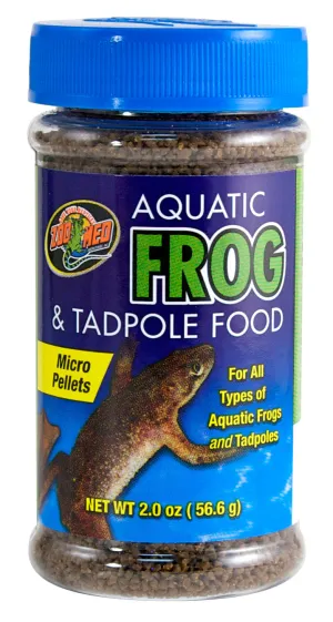 Zoo Med Aquatic Frog & Tadpole Food 2 oz.