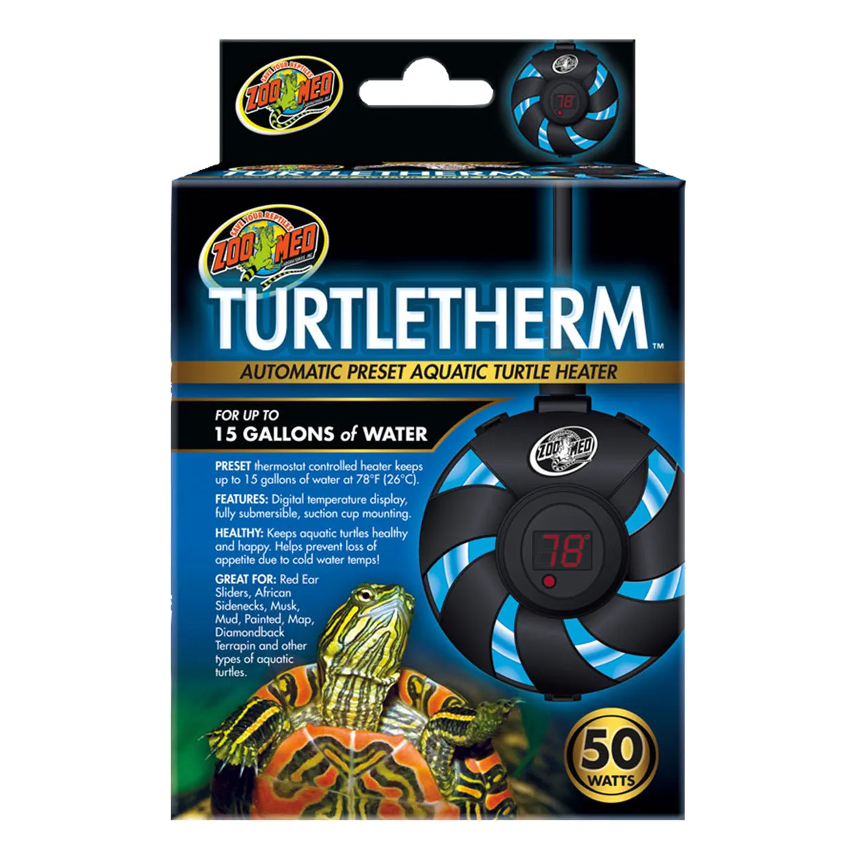 Zoo Med Turtletherm Aquatic Turtle Heater